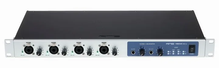 RME Fireface 802 FS, liitännät takana, kuva 2