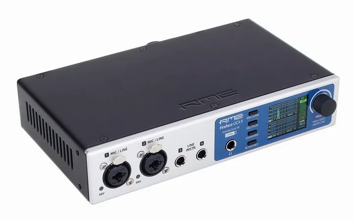 RME Fireface UCX II, laitteen yläpinta, kuva 3