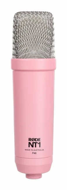 Rode NT1 Signature Pink, logo ja pinta, kuva 4