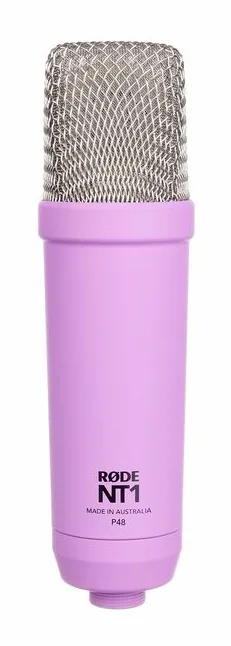 Rode NT1 Signature Purple, logo ja pinta, kuva 4