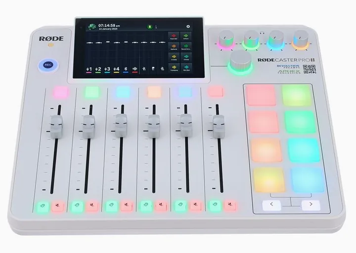 Rode Rodecaster Pro II W, tulot etupuolella, kuva 2