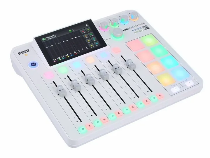 Rode Rodecaster Pro II W, kotelo sivusta kuvattuna, kuva 3