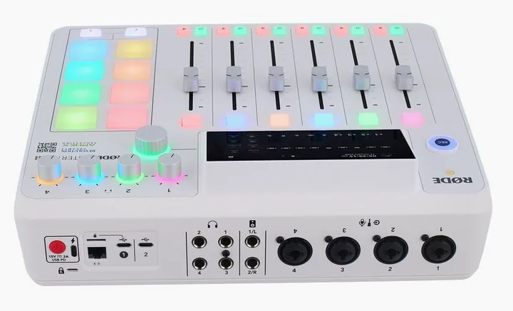 Rode Rodecaster Pro II W, liitännät takana, kuva 4