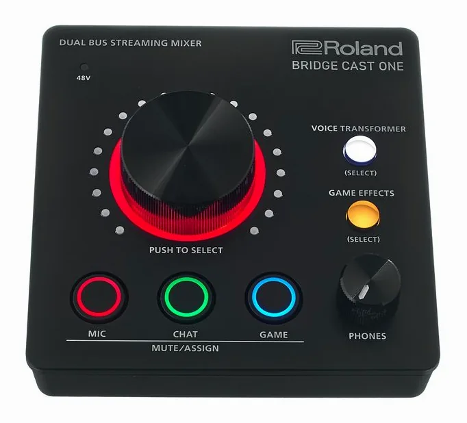Roland Bridge Cast One, tasomittarit ja merkkivalot, kuva 2