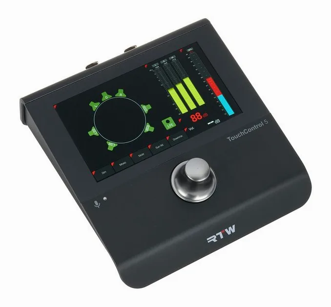 RTW TouchControl 5 Control & Meter, takapaneeli liitäntöineen, kuva 3
