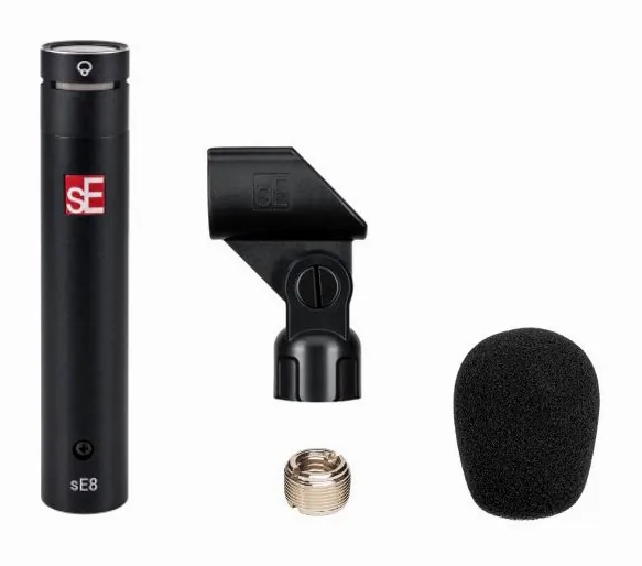 SE Electronics SE8 Supercardioid, pidike ja kiinnitys, kuva 2