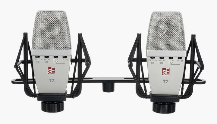 SE Electronics T2 Stereo Set, mikrofonin kori läheltä, kuva 2