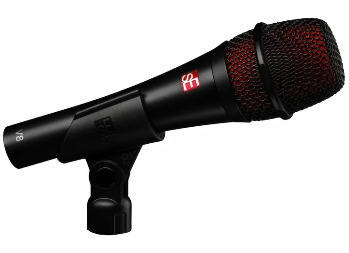 SE Electronics V8 Black, ritilä edestä, kuva 2