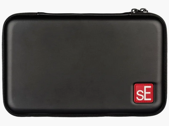 SE Electronics V8 Black, logo ja pinta, kuva 3