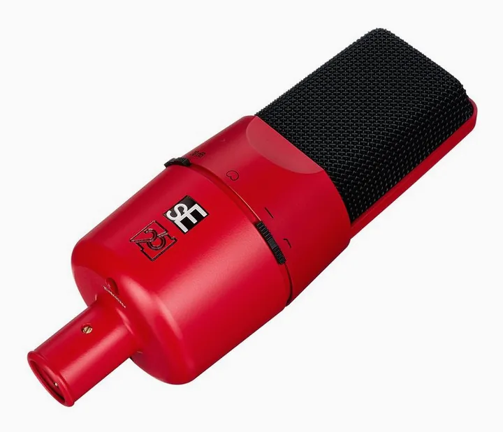SE Electronics X1A 2C Red 25th Anniversary Ed, logo ja pinta, kuva 4