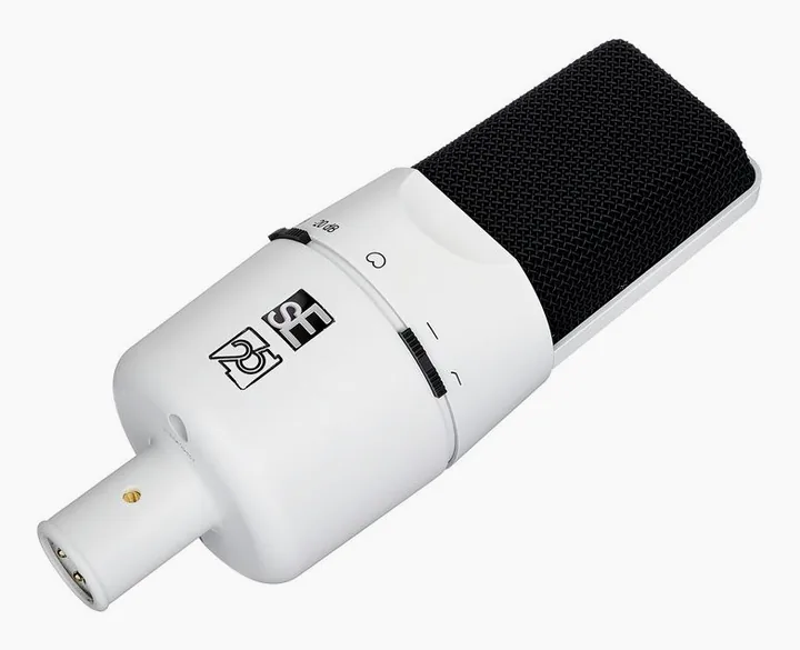 SE Electronics X1A 2C White 25th Anniversary, XLR-liitin pohjassa, kuva 4