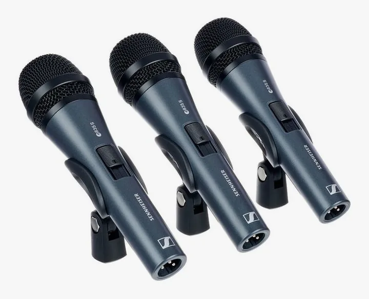 Sennheiser E835-S 3Pack Bundle, XLR-liitin pohjassa, kuva 4