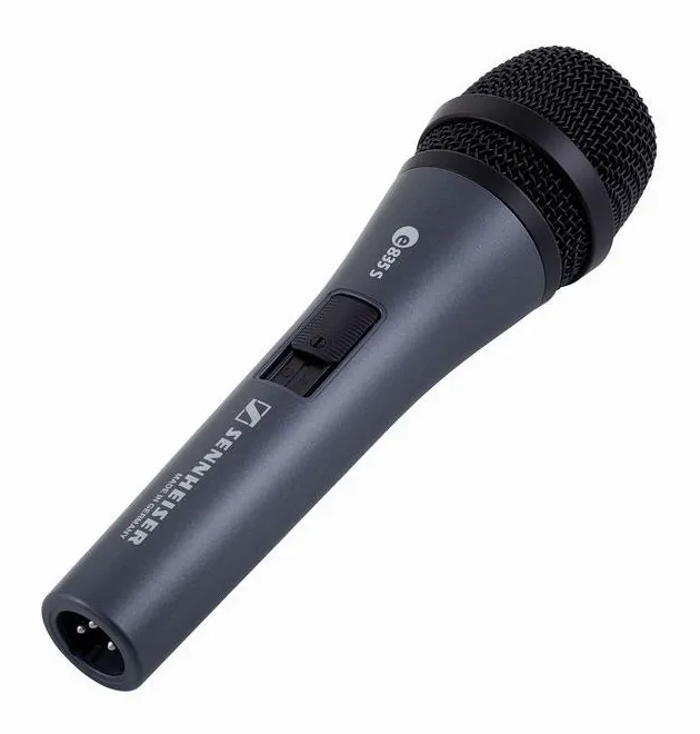 Sennheiser E835-S, pidike ja kiinnitys, kuva 2