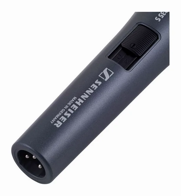 Sennheiser E835-S, logo ja pinta, kuva 4
