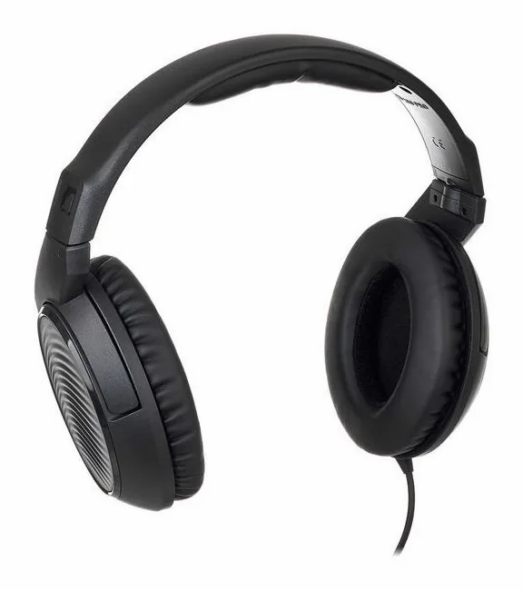 Sennheiser HD-200 Pro, otsapanta ylhäältä kuvattuna, kuva 3