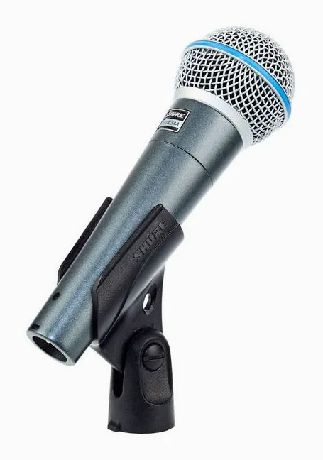Shure Beta 58 A Bundle, ritilä edestä, kuva 4