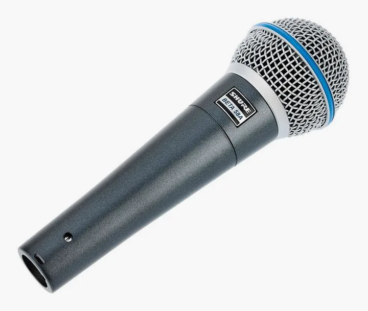 Shure Beta 58 A, XLR-liitin pohjassa, kuva 2