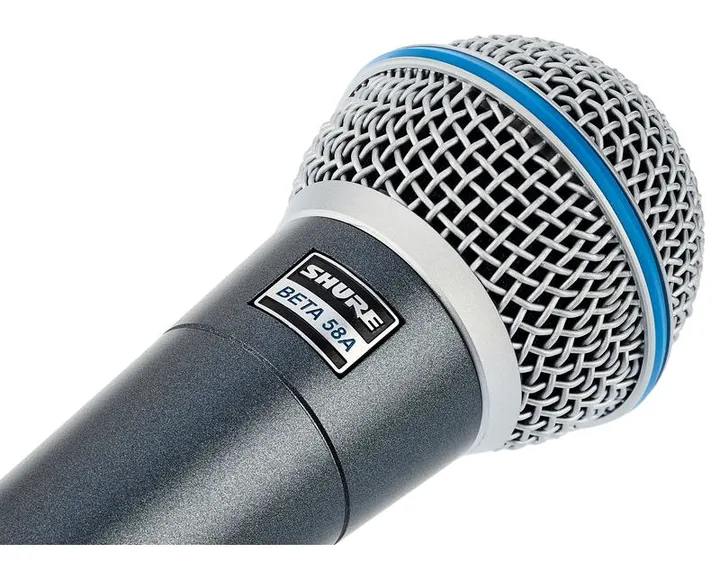 Shure Beta 58 A, pidike ja kiinnitys, kuva 3