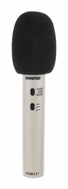 Shure KSM 137 Stereoset, XLR-liitin pohjassa, kuva 3