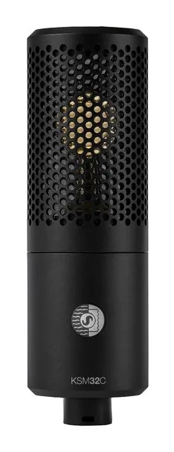 Shure KSM32C SM, mikrofonin kori läheltä, kuva 2