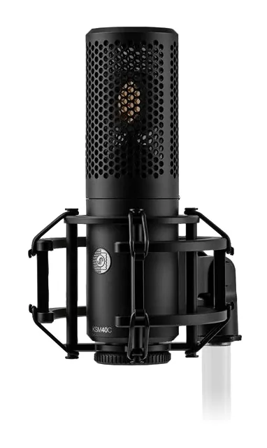 Shure KSM40C, mikrofonin kori läheltä, kuva 2