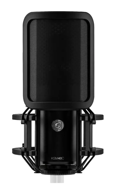 Shure KSM40C, mikrofonin kori läheltä, kuva 4