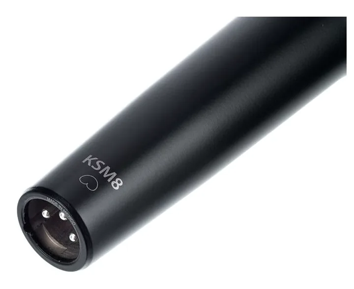 Shure KSM8 B, XLR-liitin pohjassa, kuva 4