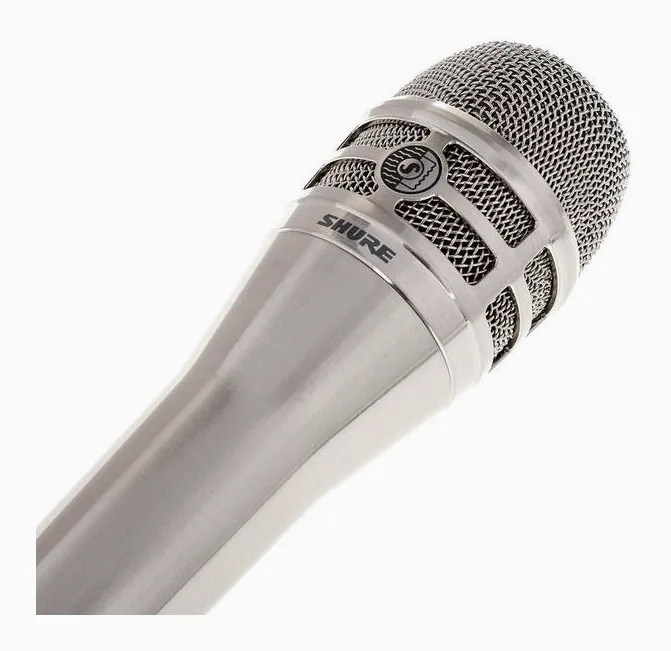 Shure KSM8 N, mikrofonin kori läheltä, kuva 3