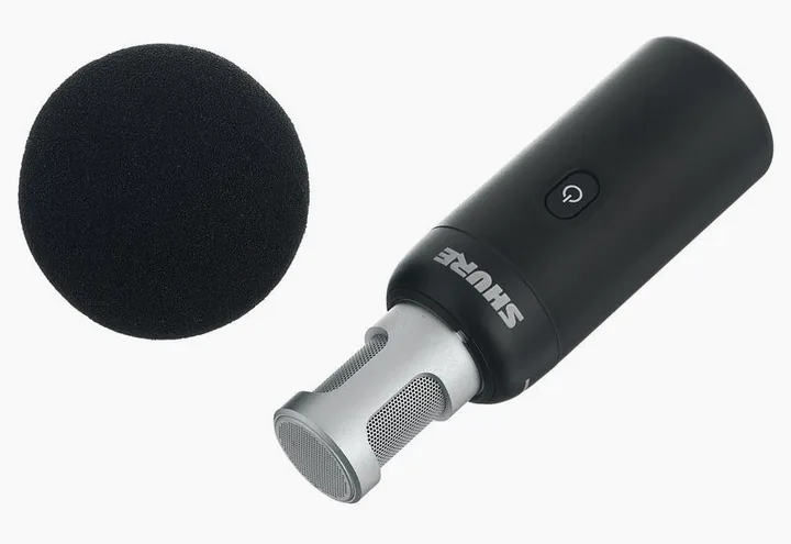 Shure MoveMic 88+, logo ja pinta, kuva 3