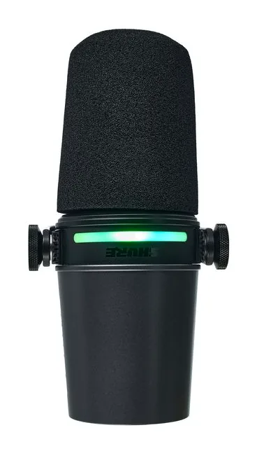 Shure MV7i, ritilä edestä, kuva 2