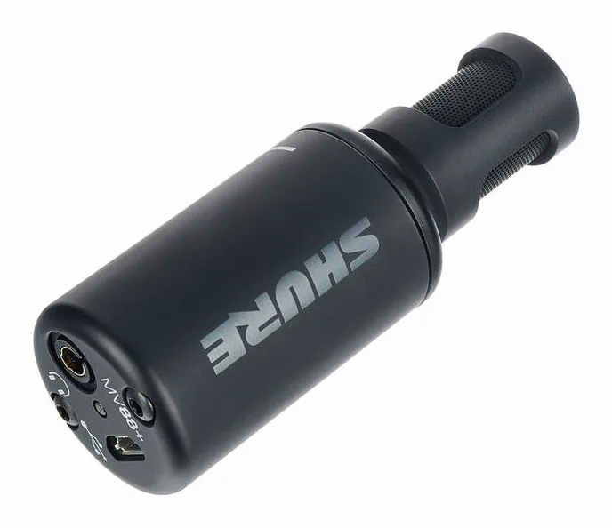 Shure MV88+ Stereo USB Mic, logo ja pinta, kuva 4