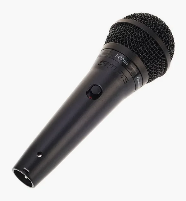 Shure PGA58, logo ja pinta, kuva 2