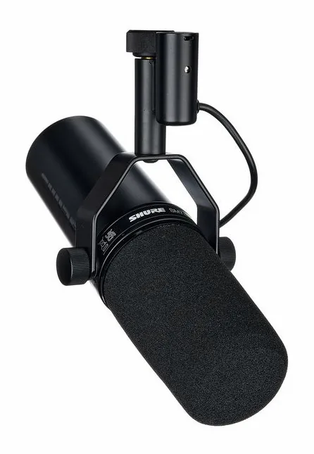 Shure SM 7 dB Bundle, mikrofonin kori läheltä, kuva 4