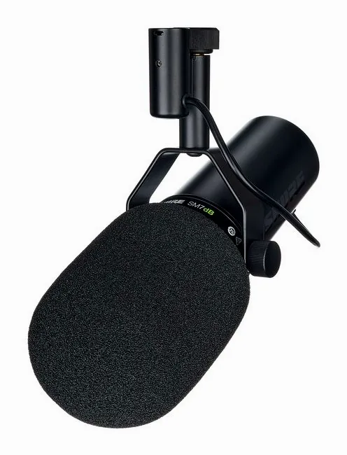 Shure SM 7 dB, mikrofonin kori läheltä, kuva 3