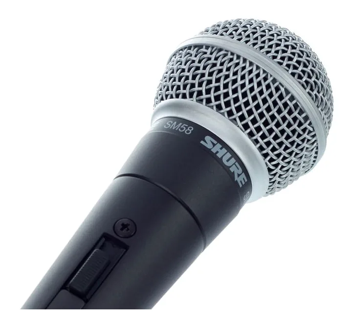 Shure SM58S, pidike ja kiinnitys, kuva 3