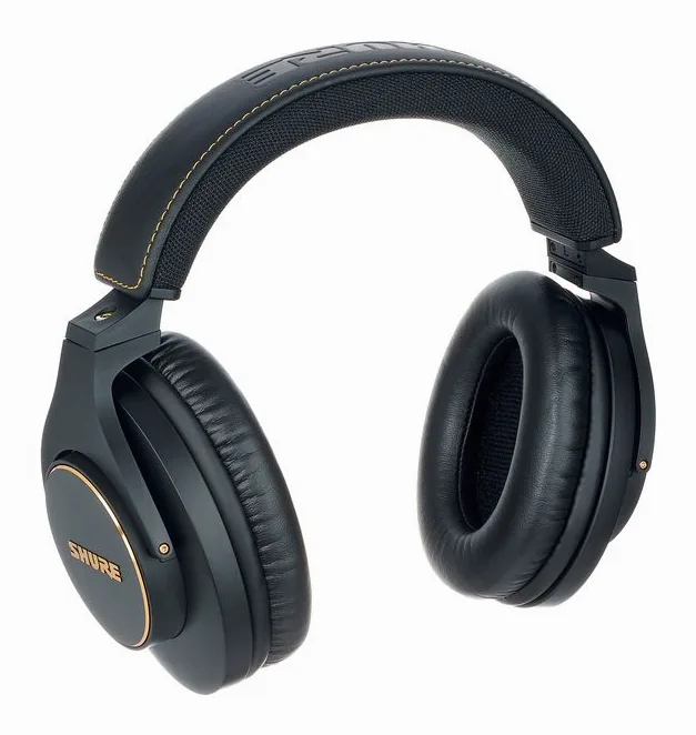 Shure SRH840A-EFS, otsapanta ylhäältä kuvattuna, kuva 2