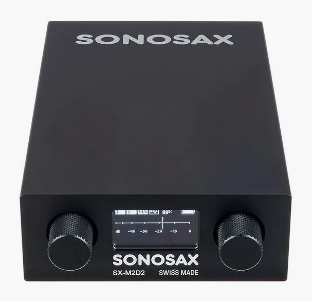 Sonosax SX-M2D2, tasomittarit ja merkkivalot, kuva 2