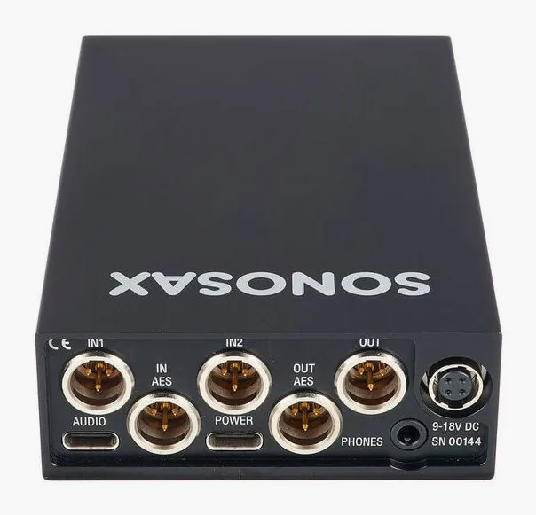 Sonosax SX-M2D2, tulot etupuolella, kuva 4