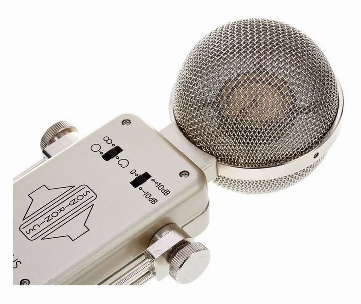 Sontronics Orpheus, mikrofonin kori läheltä, kuva 4
