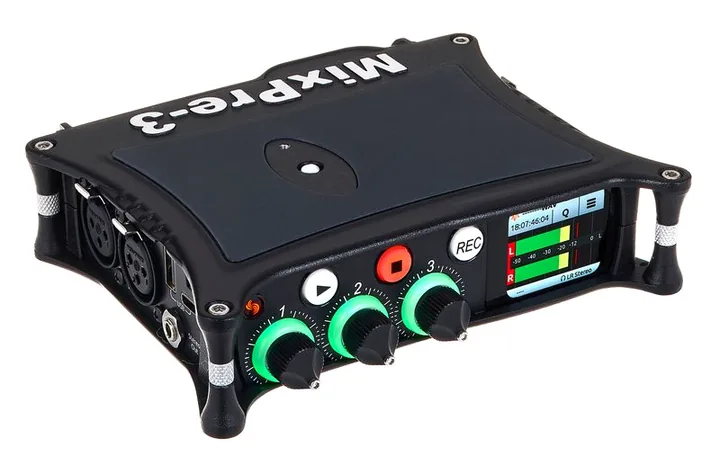Sound Devices MixPre-3 II, tasomittarit ja merkkivalot, kuva 3
