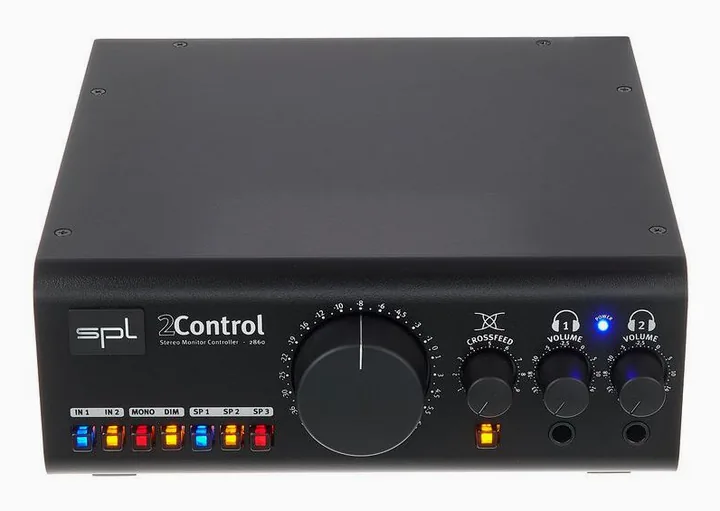 SPL 2Control black, takapaneelin säätimet, kuva 2
