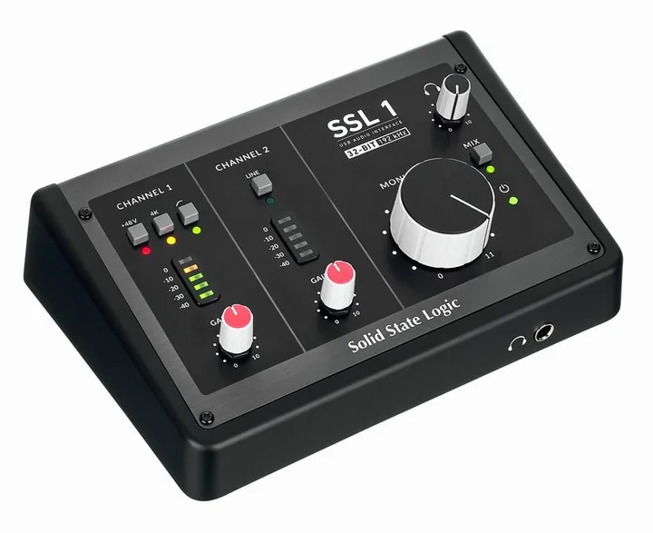 SSL 1, laitteen yläpinta, kuva 3