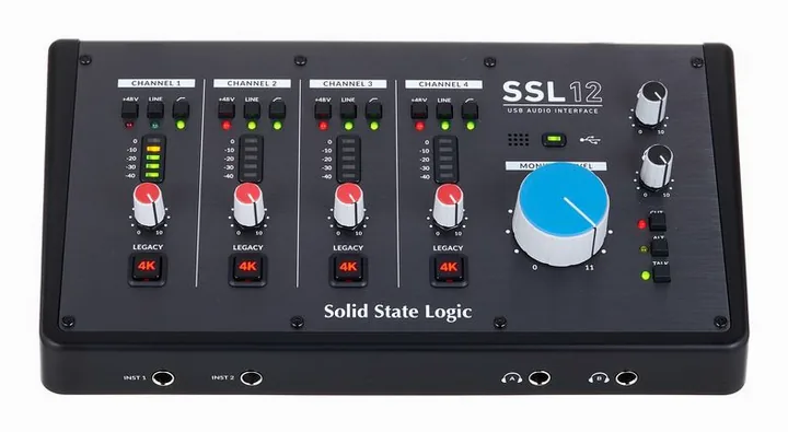 SSL 12 Decksaver Bundle, etupaneeli säätimineen, kuva 3
