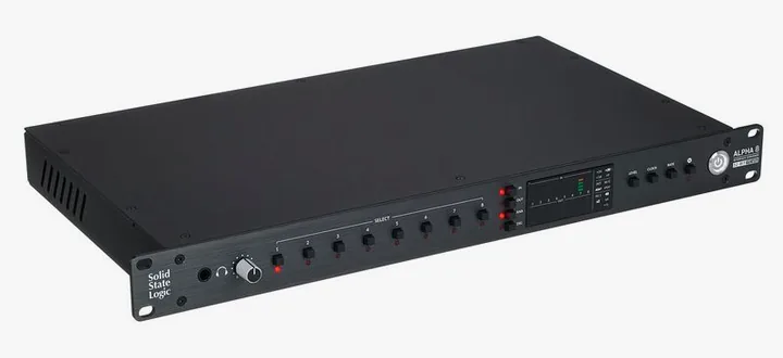 SSL Alpha 8, tasomittarit ja merkkivalot, kuva 3