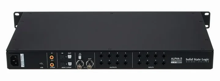 SSL Alpha 8, tulot etupuolella, kuva 4