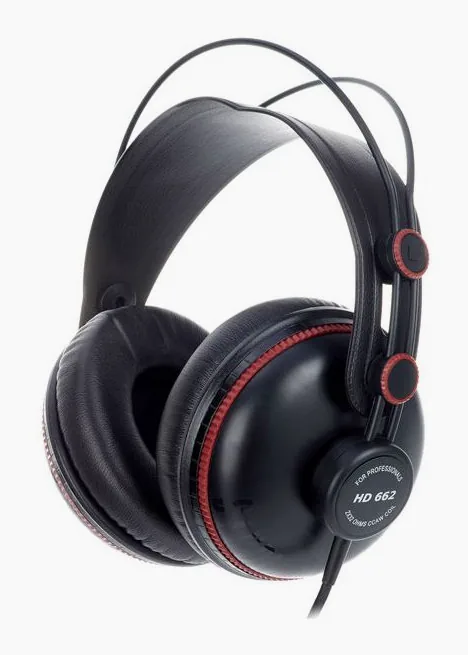 Superlux HD-662, korvatyynyt läheltä, kuva 3