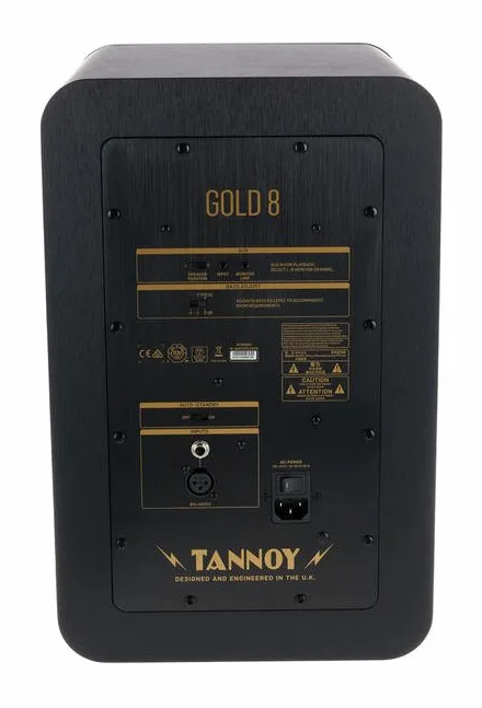 Tannoy Gold 8, kotelo sivusta kuvattuna, kuva 4