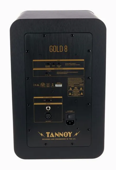 Tannoy Gold 8 Stand Bundle, takapaneeli liitäntöineen, kuva 4