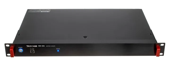 Tascam MX-8A, laitteen yläpinta, kuva 2