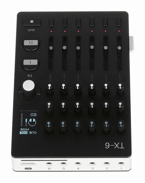 Teenage Engineering TX-6 Black, laitteen yläpinta, kuva 4